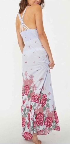 فستان طويل مطبوع من Free People Get to You - S، M in Saudi Arabia