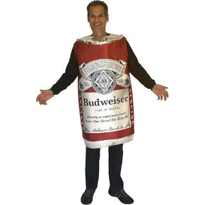 Rasta Imposta Budweiser Vintage Beer Can Costume Unisex design fits Men Women 21+ of age in Saudi Arabia