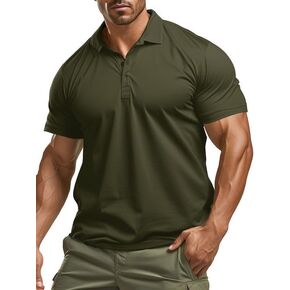 MEETYOO قمصان بولو للرجال جولف كم قصير قمصان بولو رياضية قمصان تكتيكية عادية تنس تي شيرت قمصان رجالي in Kuwait