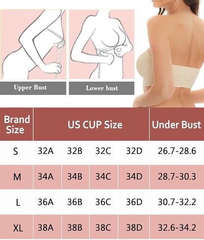 حمالة صدر بدون حمالات للنساء حمالة صدر بإبزيم أمامي وسحب ما يصل بدون سلك ملابس داخلية غير قابلة للانزلاق وحزام قابل للانفصال in Kuwait