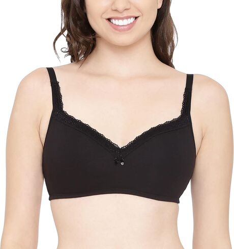 Enamor Smoothing Wireless Padded Bra for Women - High Coverage, with Back Closure in Saudi Arabia