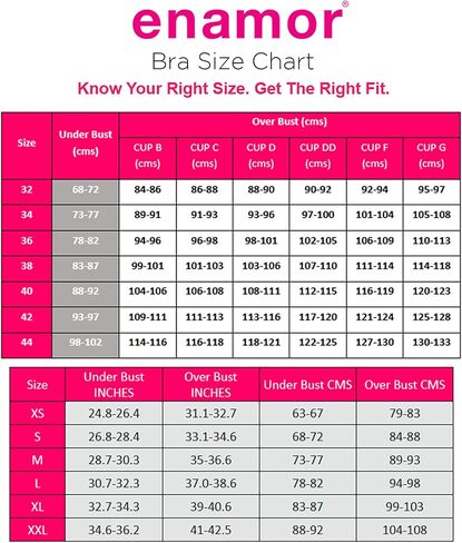 Enamor Smoothing Wireless Padded Bra for Women - High Coverage, with Back Closure in Saudi Arabia