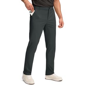 Obla Men's Golf Pants - 30"/32"/34" Slim Fit Stretch Lightweight with 5 Pockets Casual Travel Dress Work Pants for Men in Kuwait