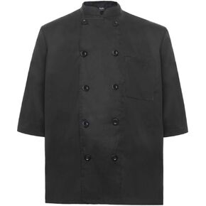 TOPTIE Unisex Classic 3/4 Sleeve Active Chef Coat
