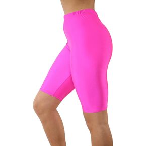 Loxdonz Women's Biker Shorts Stretchy Casual Dancing Running Gym Active Sports Yoga Cycling Shorts