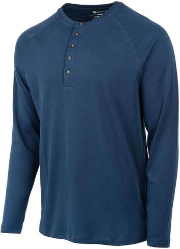 Beretta Men's Scout Relaxed Fit High-Performance Henley Shirt in Kuwait