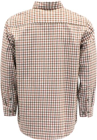 TICOMELA FR Shirts for Men 8.5oz Flannel Plaid Heavy Weight Flame Resistant Shirts Fire Retardant Welding Jacket in Kuwait