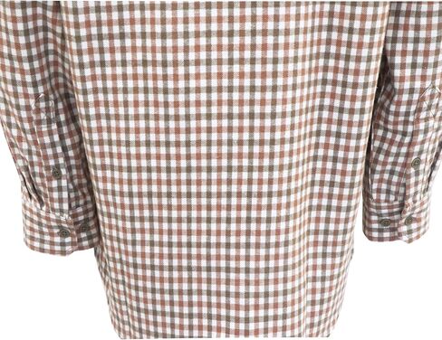TICOMELA FR Shirts for Men 8.5oz Flannel Plaid Heavy Weight Flame Resistant Shirts Fire Retardant Welding Jacket in Kuwait