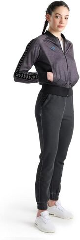 سترة ARENA للسيدات Icons Relax IV Team سترة بسحاب كامل وجيوب جانبية وشعار ريترو معطف رياضي رياضي in Kuwait