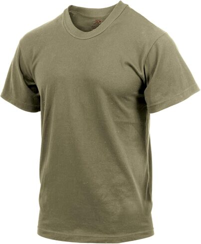 Rothco Solid Color 100% Cotton T-Shirt - Standard Fit Short Sleeve Shirt with Crew Neck, AR 670-1 Coyote Brown, M in Saudi Arabia