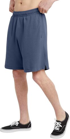 Hanes Originals Gym Pockets, Cotton Shorts for Men, 8" Inseam in Kuwait