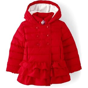 Gymboree,and Toddler Puffer Jacket,Red,6