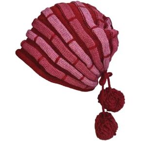 Soft Knit and Amazing Design Beanie Hat for Women with Pompom in Saudi Arabia
