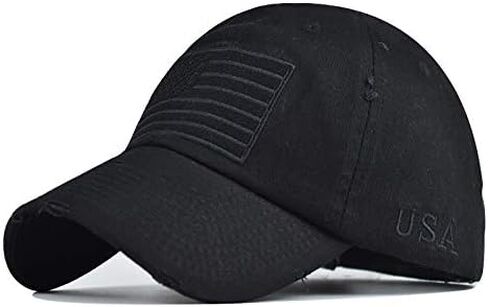 American Flag Hat Men Women Adjustable USA Baseball Cap Outdoors Trucker Cap in Saudi Arabia