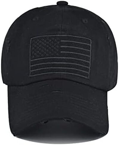 American Flag Hat Men Women Adjustable USA Baseball Cap Outdoors Trucker Cap in Saudi Arabia
