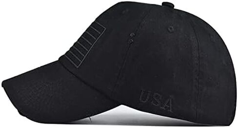American Flag Hat Men Women Adjustable USA Baseball Cap Outdoors Trucker Cap in Saudi Arabia