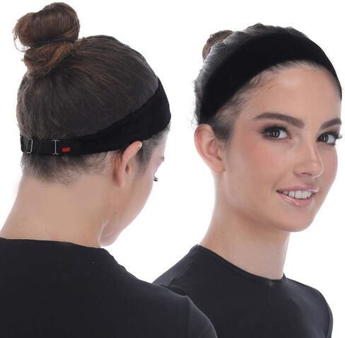 Madison Headwear Wig Grip Headbands For Women- Adjustable To Custom Fit Your Head - Velvet Comfort - Wig Bands No Slip Breathable Lightweight Material For All Day Wear! Keep Wig Comfortably Secured in Saudi Arabia