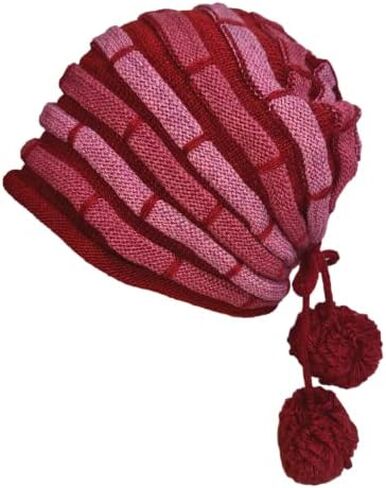 Soft Knit and Amazing Design Beanie Hat for Women with Pompom in Saudi Arabia