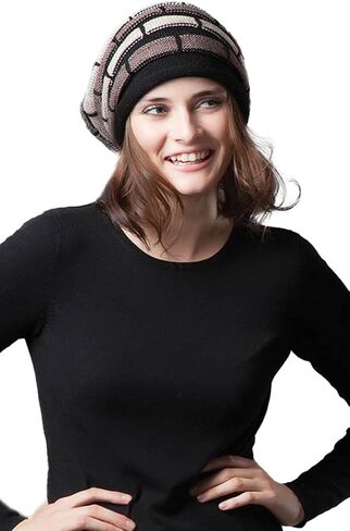 Soft Knit and Amazing Design Beanie Hat for Women with Pompom in Saudi Arabia