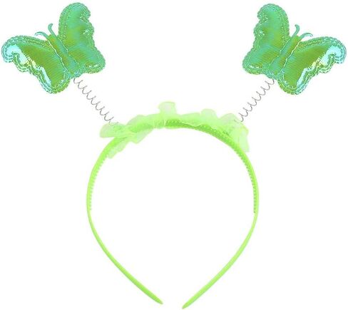 Szytypyl Tinkerbell Costume for Girls Halloween Birthday Party Fairy Dress with Pixie Ears and Wings in Kuwait