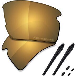 SAUCER Premium Replacement Lenses & Rubber Kits for Oakley Flak 2.0 XL OO9188 Sunglasses
