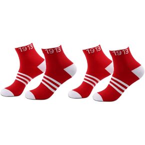 LEVLO Sister Sorority Socks 1913 جوارب شقيقة للنادي هدية لصديق أخت عيد ميلاد الجوارب in Kuwait