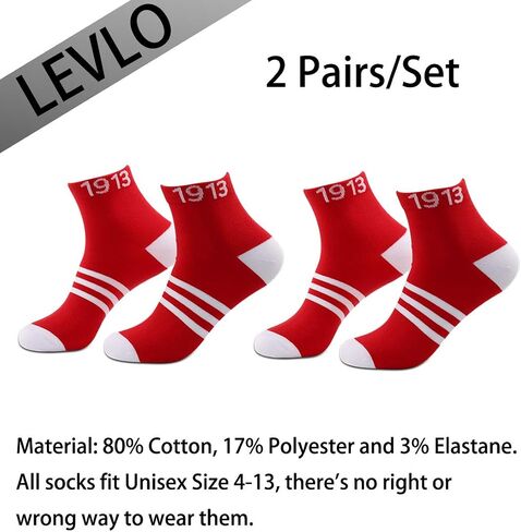 LEVLO Sister Sorority Socks 1913 Sorority Sister Socks Gift Friend Sister Birthday Socks in Kuwait
