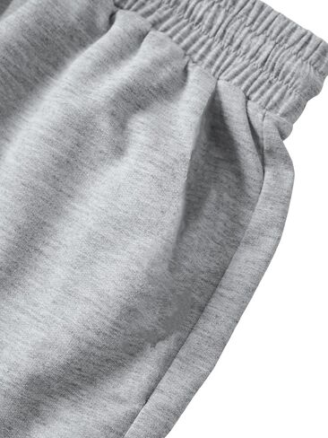 SOLY HUX Women's Sweat Shorts Letter Graphic Drawstring Elastic Waist Track Shorts in Saudi Arabia