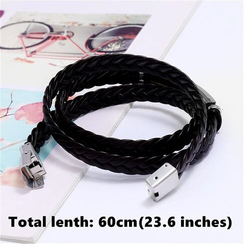 سوار KBNSUIAN متعدد الطبقات من الجلد بثلاثة عوارض متقاطعة روسية أرثوذكسية متقاطعة، سوار مسيحي أرثوذكسي شرقي، مجوهرات حماية يسوع المسيح الكاثوليكية لمعمودية الكنيسة in Kuwait