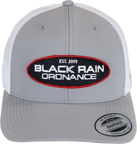 BLACK RAIN ORDNANCE Outdoor Baseball Snapback Hat with Patch Design & Mesh Back for Breathability in Kuwait