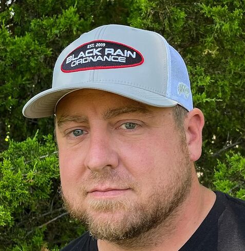 BLACK RAIN ORDNANCE Outdoor Baseball Snapback Hat with Patch Design & Mesh Back for Breathability in Kuwait
