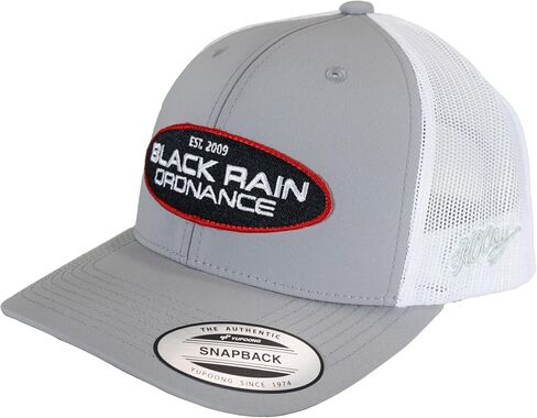 BLACK RAIN ORDNANCE Outdoor Baseball Snapback Hat with Patch Design & Mesh Back for Breathability in Kuwait