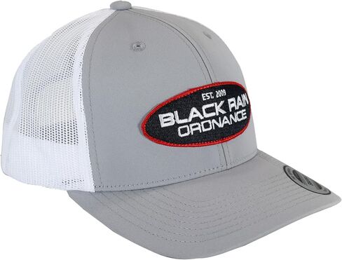BLACK RAIN ORDNANCE Outdoor Baseball Snapback Hat with Patch Design & Mesh Back for Breathability in Kuwait