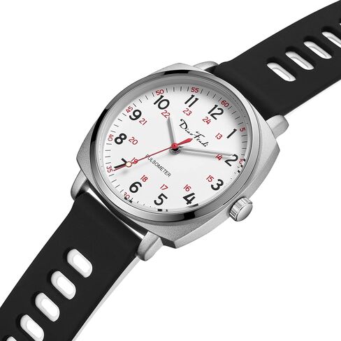 Diaofendi Petite Watch for Women Nurses Girls, Easy to Read Small Face, Silicone Band, Military Time Second Hand and 24 Hour, Waterproof in Kuwait