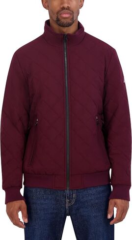 Nautica Men's Quilted Bomber Jacket in Saudi Arabia