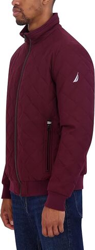 Nautica Men's Quilted Bomber Jacket in Saudi Arabia