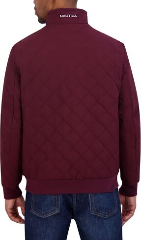 Nautica Men's Quilted Bomber Jacket in Saudi Arabia