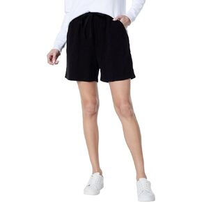 شورت Mod-O-Doc Slub Jersey Boyfriend باللون الأسود SM in Kuwait