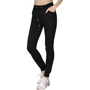 SCREENSHOT Sports Womens Premium Quality Fleece Pants - Athletic Jogger Fitness Workout Gym Sweatpants