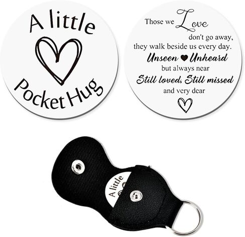 Papa Dad Gifts from Daughter Dad Pocket Hug Token Keychain for Men Christmas Birthday Gifts for Dad Retirement Appreciation Gifts for Men Car Keys Accessories Keychain for Dad Father Holiday Gift Idea in Saudi Arabia