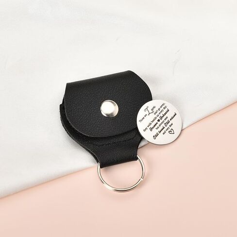 Papa Dad Gifts from Daughter Dad Pocket Hug Token Keychain for Men Christmas Birthday Gifts for Dad Retirement Appreciation Gifts for Men Car Keys Accessories Keychain for Dad Father Holiday Gift Idea in Saudi Arabia