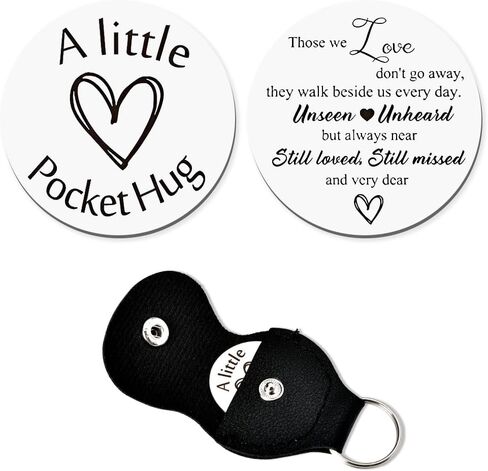 Papa Dad Gifts from Daughter Dad Pocket Hug Token Keychain for Men Christmas Birthday Gifts for Dad Retirement Appreciation Gifts for Men Car Keys Accessories Keychain for Dad Father Holiday Gift Idea in Saudi Arabia