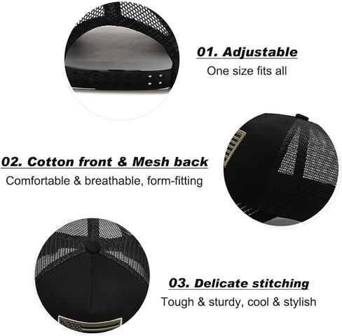 قبعة بيسبول بعلم أمريكي من LADY&HOME للرجال والنساء بعلم وطني أمريكي قبعة سائق شاحنة للأب in Kuwait