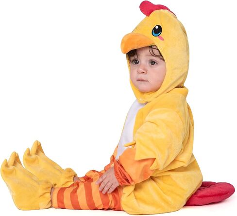 Spooktacular Creations Baby Rooster Costume Unise Chicken Costume for Baby Boys Girls Toddler for Halloween Dress Up Party in Saudi Arabia