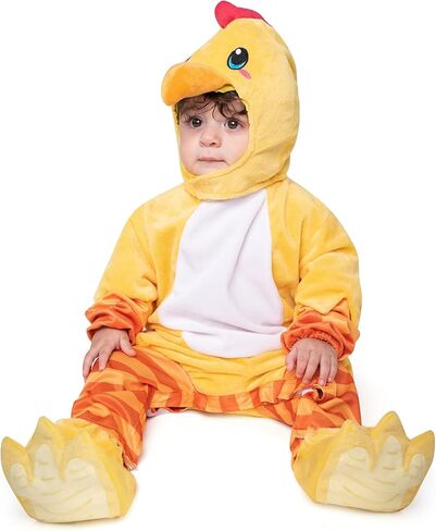 Spooktacular Creations Baby Rooster Costume Unise Chicken Costume for Baby Boys Girls Toddler for Halloween Dress Up Party in Saudi Arabia