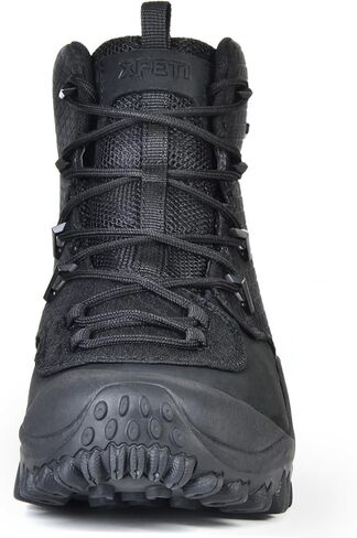 SKENARY DUTY Men's Bravo Leather Military Boots Waterproof Tactical Boots in Kuwait