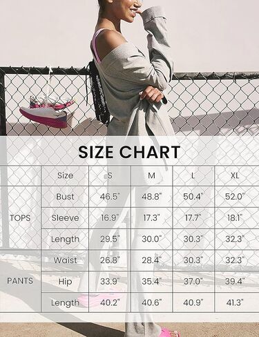 UANEO طقم ملابس للنساء من قطعتين، قمصان كبيرة الحجم وسراويل مضيئة، طقم بأكمام طويلة قابل للعكس in Kuwait