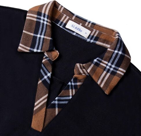 قمصان Siddhe النسائية بأكمام طويلة وطية صدر السترة ورقبة على شكل حرف V، قمصان كاجوال للعمل in Kuwait