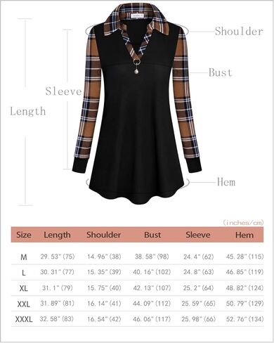 قمصان Siddhe النسائية بأكمام طويلة وطية صدر السترة ورقبة على شكل حرف V، قمصان كاجوال للعمل in Kuwait