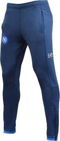 SSC Napoli Men's Training Sportswear Pantalone Allenamento, BLU Wing/AZZ NA, S in Kuwait